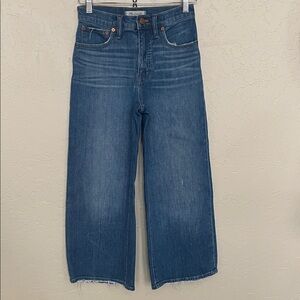 Madewell wide leg jeans